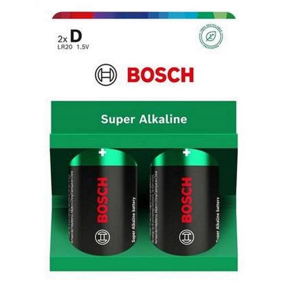 Obrázek Bosch LR20SA2B/ 00 Super Alkaline (Blistr 2 ks)
