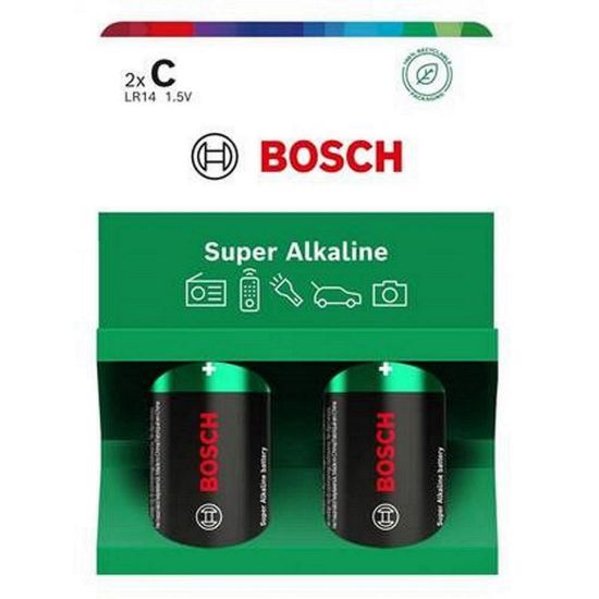 Obrázek Bosch LR14SA2B/ 00 Super Alkaline (Blistr 2 ks)