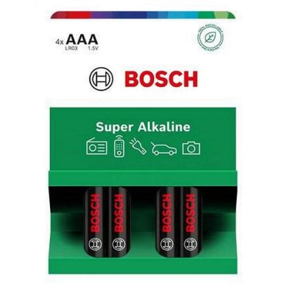 Obrázek Bosch LR03SA4B/ 00 Super Alkaline (Blistr 4 ks)