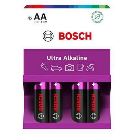 Obrázek Bosch LR6UA4B/ 00 Ultra Alkaline (Blistr 4 ks)