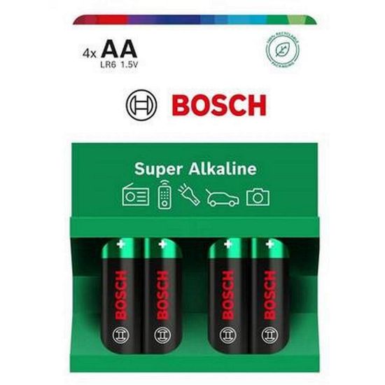 Obrázek Bosch LR6SA4B/ 00 Super Alkaline (Blistr 4 ks)