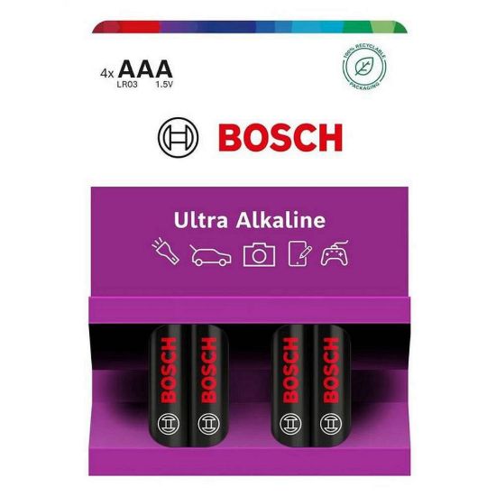 Obrázek Bosch LR03UA4B/ 00 Ultra Alkaline (Blistr 4 ks)