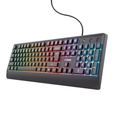 Obrázek TRUST Sada sluchátka + myš + klávesnice + mousepad GXT 792 Quadrox 4v1 Gaming Bundle EN - Anglický jazyk