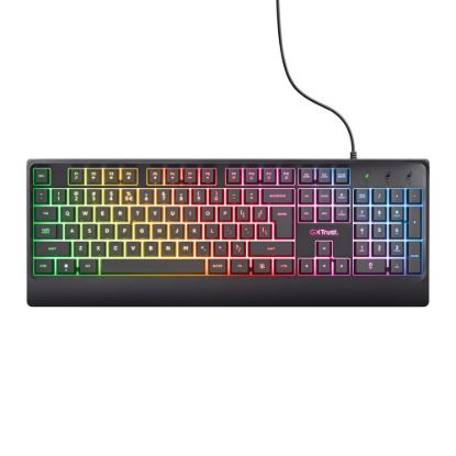 Obrázek TRUST Sada sluchátka + myš + klávesnice + mousepad GXT 792 Quadrox 4v1 Gaming Bundle EN - Anglický jazyk