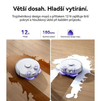 Obrázek Narwal Freo Z10 Pro white - AI robotický vysavač s rotačním mopem a samočistící stanicí