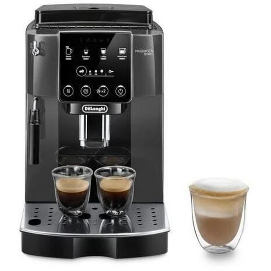 Obrázek DeLonghi Magnifica Start ECAM 220.22.GB automatický kávovar, espresso, vestavěný mlýnek, 1450 W, 15 bar, černý