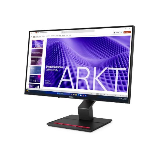 Obrázek LENOVO LCD T24D- 4t - 23.8", IPS, 1920 x 1080, touch, 120 Hz, 350cd, 1500: 1, 4 ms, USB- C(96 W PD), HDMI, DP, DP out…
