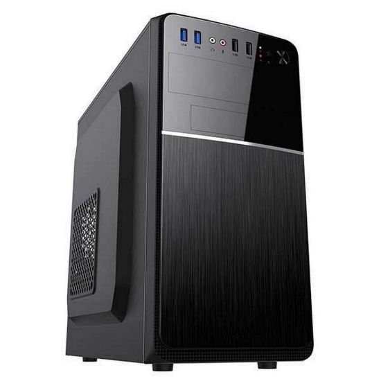 Obrázek VeinX case Chant CH25M Micro Tower, bez zdroje, 1x USB- C, 2x USB3.0, 1x USB2.0, černá