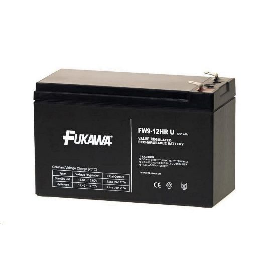 Obrázek Baterie - FUKAWA FW 9- 12 HRU (12V/ 9Ah - Faston 250), životnost 5let