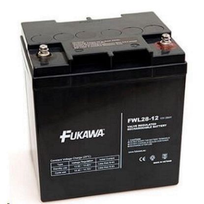Obrázek Baterie - FUKAWA FWL 28- 12 (12V/ 28 Ah - M5), životnost 10let