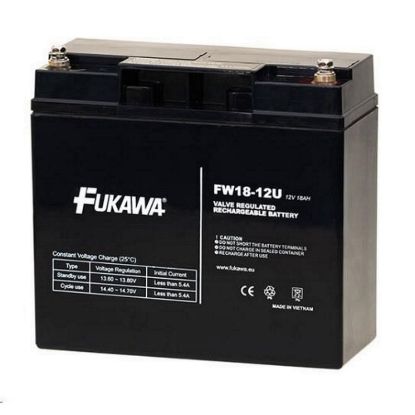 Obrázek Baterie - FUKAWA FW 18- 12 U (12V/ 18Ah - M5), životnost 5let