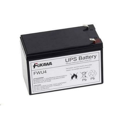 Obrázek Baterie - FUKAWA FWU- 4 náhradní baterie za RBC4 (12V12Ah)