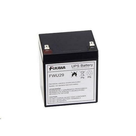 Obrázek Baterie - FUKAWA FWU- 29 náhradní baterie za RBC29 (12V/ 5Ah)