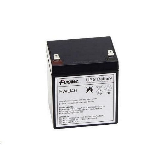 Obrázek Baterie - FUKAWA FWU- 46 náhradní baterie za RBC46 (12V/ 5Ah)