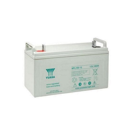 Obrázek Baterie - YUASA NPL100- 12/ FR (12V/ 100Ah - Oko M10), životnost 12 let