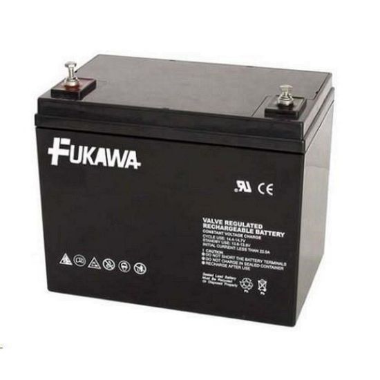 Obrázek Baterie - FUKAWA FWL 75- 12 (12V/ 75Ah - M6), životnost 10let