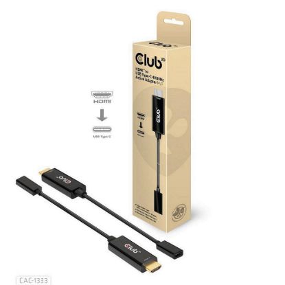 Obrázek Club3D aktivní adaptér HDMI na USB- C, 4K60 Hz, M/ F