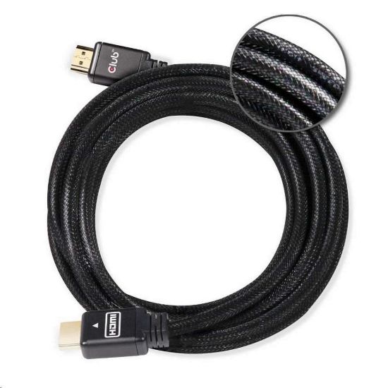Obrázek Club3D Kabel HDMI 2.0 aktivní, High Speed 4K UHD, Redmere (M/ M), 10m, 28 AWG