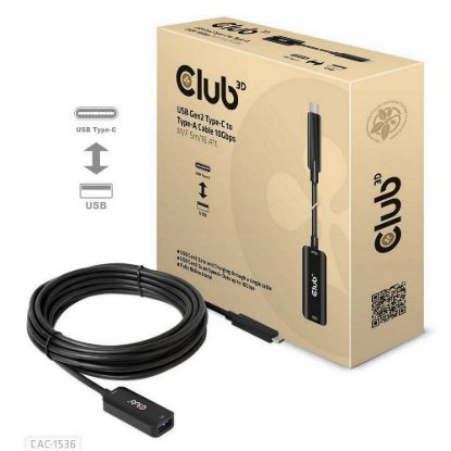 Obrázek Club3D Kabel USB- C na USB- A, 10Gbps, 5m, M/ F