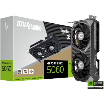 Obrázek ZOTAC VGA GAMING GeForce RTX 5060 Twin Edge OC NVIDIA 8 GB GDDR7