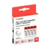 Obrázek VERBATIM Nabíjecí baterie AA USB- C 4- Pack 2100 mAh