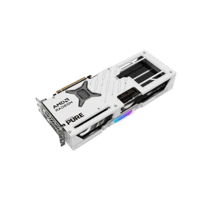 Obrázek VGA SAPPHIRE PURE AMD Radeon RX 9070 OC 16GB, White (pošk. obal)
