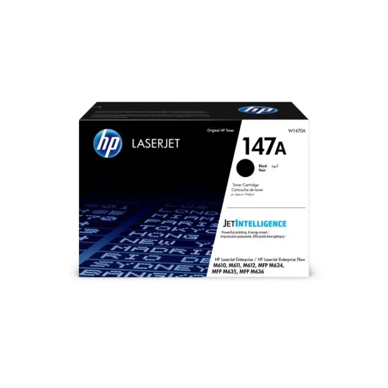 Obrázek HP 147A Black LaserJet Toner Cartridge (10, 500 pages)