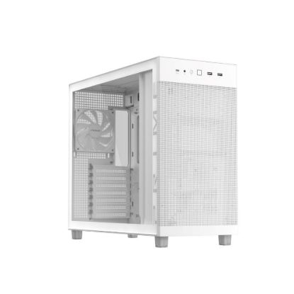 Obrázek BAZAR - ASUS case PRIME AP303 TG WHITE, ATX, průhledná bočnice, 1 x 120mm, bílá - Poškozený obal (Komplet)