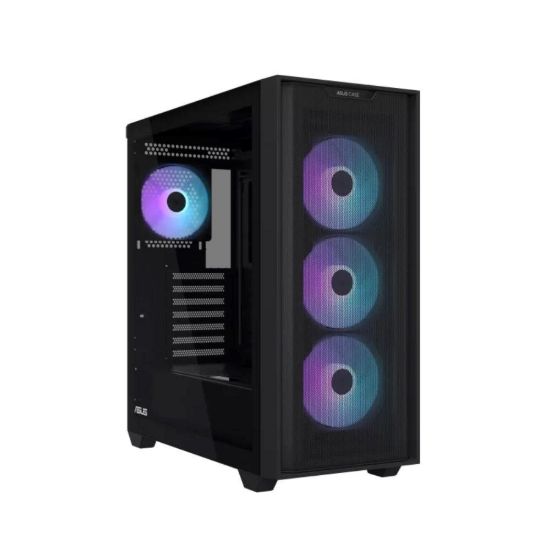 Obrázek ASUS case A33 PLUS, ATX, Průhledná bočnice, 4 x 120mm ARGB Fan, černá