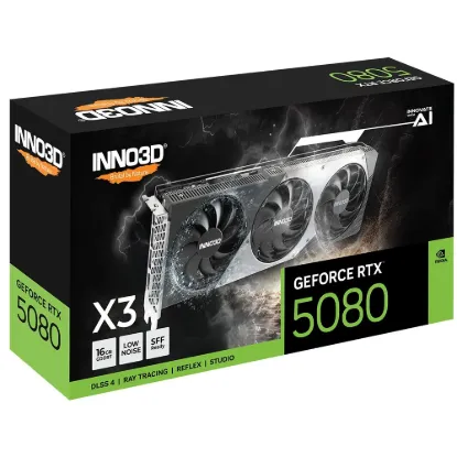 Obrázek INNO3D GeForce RTX 5080 X3 16GB GDDR7 DLSS4