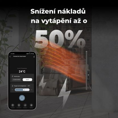 Obrázek AENO GH6s Chytré Topení, infrared + konvekce, tvrzené sklo,LED displej,  700W, Antique marble - LIMITOVANÁ EDICE