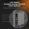 Obrázek AENO GH6s Chytré Topení, infrared + konvekce, tvrzené sklo,LED displej,  700W, Antique marble - LIMITOVANÁ EDICE