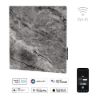 Obrázek AENO GH13s Quadro Chytré Topení, infrared + konvekce, tvrzené sklo, 500W, 50x50cm, Antique marble - LIMITOVANÁ EDICE