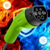 Obrázek Qoltec 52473 KABEL EV TYP2 DO NABÍJENÍ AUTA | 400V | 11KW | 16A | 5M