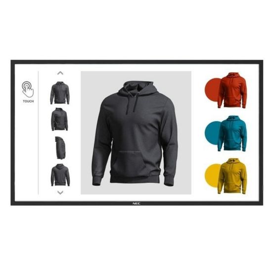 Obrázek 55" ME-Series Large Format Display, UHD, 400cd/m2, D-LED backlight, 16/7 proof, SDM Slot, CM-Slot, 20 point infrared touch