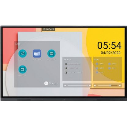 Obrázek Sharp 60005557 65" LB-Series Interactive Display UHD 400 cd/m2 16/7 proof PrecisionTouch 20 touch points