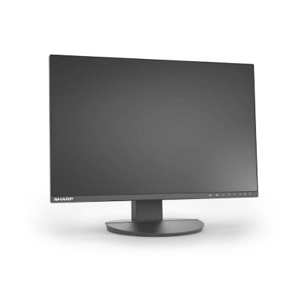 Obrázek Sharp 60006214 DD-EA242W Black 24" LCD monitor WUXGA (1920x1200) DP HDMI DP-OUT LAN USB-C 150 mm height adjustable