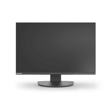 Obrázek Sharp 60006214 DD-EA242W Black 24" LCD monitor WUXGA (1920x1200) DP HDMI DP-OUT LAN USB-C 150 mm height adjustable