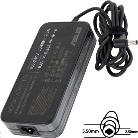 Obrázek ADAPTER180 W19.5V3PIN W/ O CORE (5.5PHI) orig. ASUS