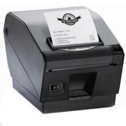 Obrázek Star TSP743DII- 24, RS232, 8 dots/ mm (203 dpi), řezačka, dark grey