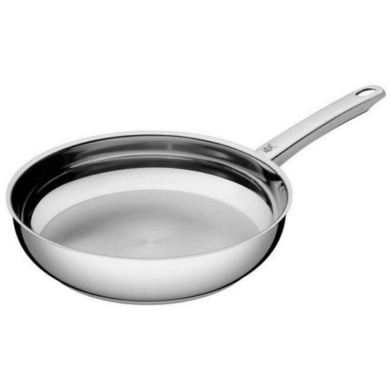 Obrázek WMF Profi nerezová pánev mělká 24 cm Cromargan nerezová ocel 18/ 10, dno TransTherm, vhodné pro indukci, ergonomická